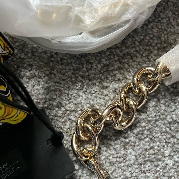 Versace Jeans Collection Black and Yellow Crossbody Bag - Picture 6 of 8